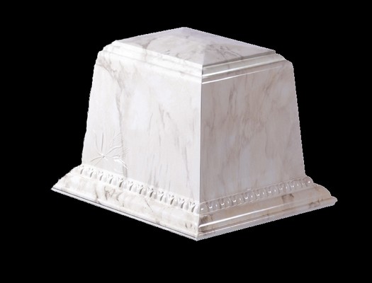 Millennium white marble closed fixed