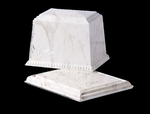 Millennium white marble fixed